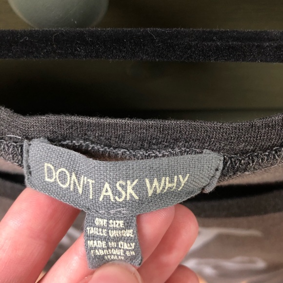 Don’t Ask Why Distressed Muscle Tank - Picture 3 of 3